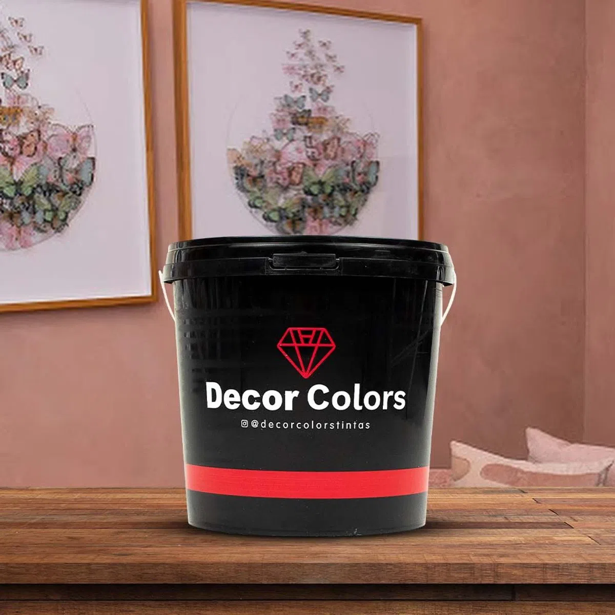 Concrete look plaster Rustic Rose Gold 11 lb (5 kg) container